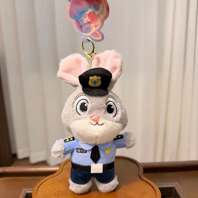 ディズニー ズートピア2 ぬいぐるみ コインパース キーホルダー ウサギ ジュディ フォックス ニック ドール バックパック ペンダント かわいい漫画キャラクター おもちゃ 子供向けギフト