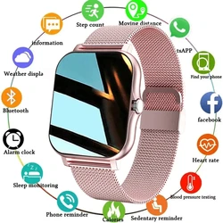 New Smart Watch For Men Women Gift Full Touch Screen Always Display Sport Fitness Watches BT Call Digital Smartwatch Wristwatch