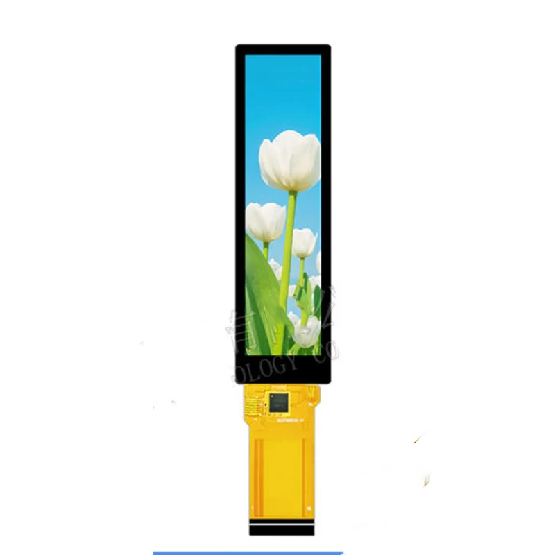 شاشة عرض شريط TFT 3.71 بوصة دقة 240x960 سائق ST7701S المكونات في 40pin مع لوحة للقيادة