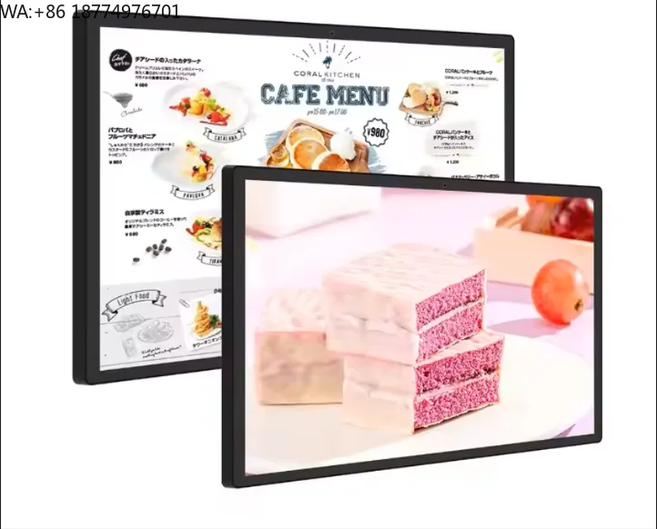 

Ультратонкий прямоугольный ЖК-дисплей для рекламы в кафе с молочным чаем, подвесной световой короб, цифровой постер IP65 SDK для аэропортов