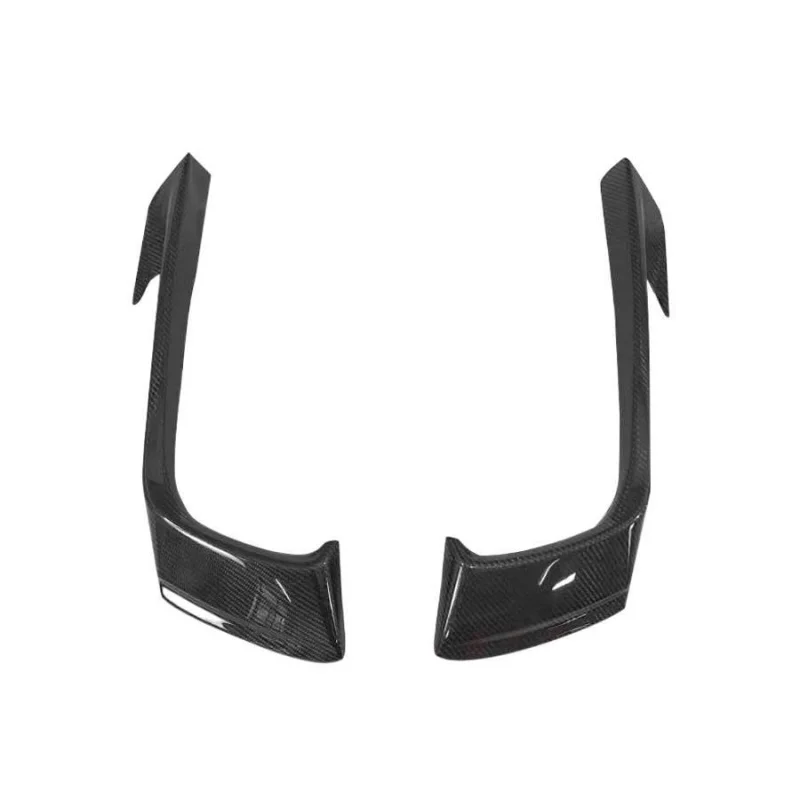 

Suitable for Porsche 718 982 Modified Carbon Fiber Front Bumper Fog Wind Knife Light Eyebrow 2016+