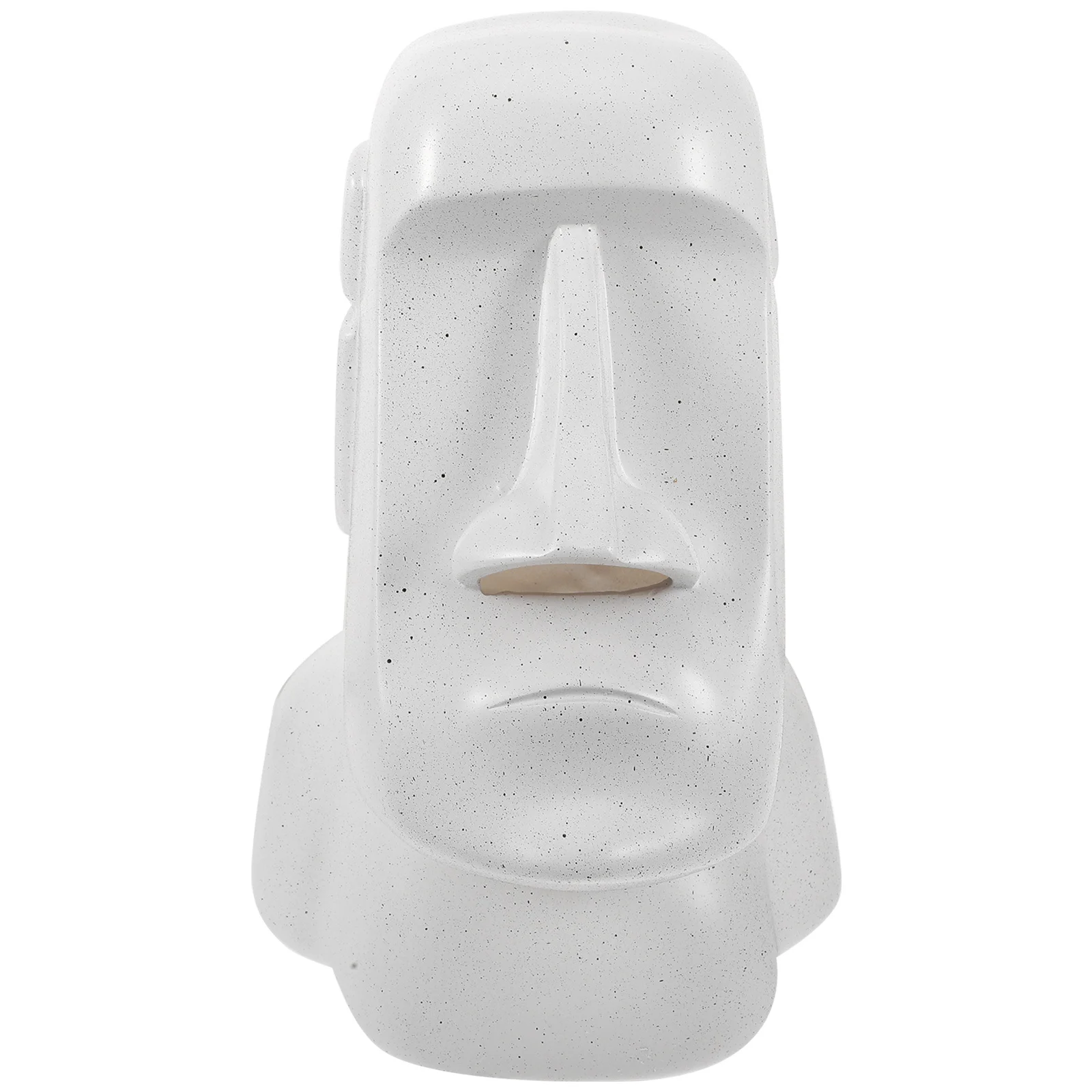 

Moai Tissue Box Holder Resin Decorative Napkin Case for Bedroom Kitchen Bathroom Living Room Tissue Box Cover