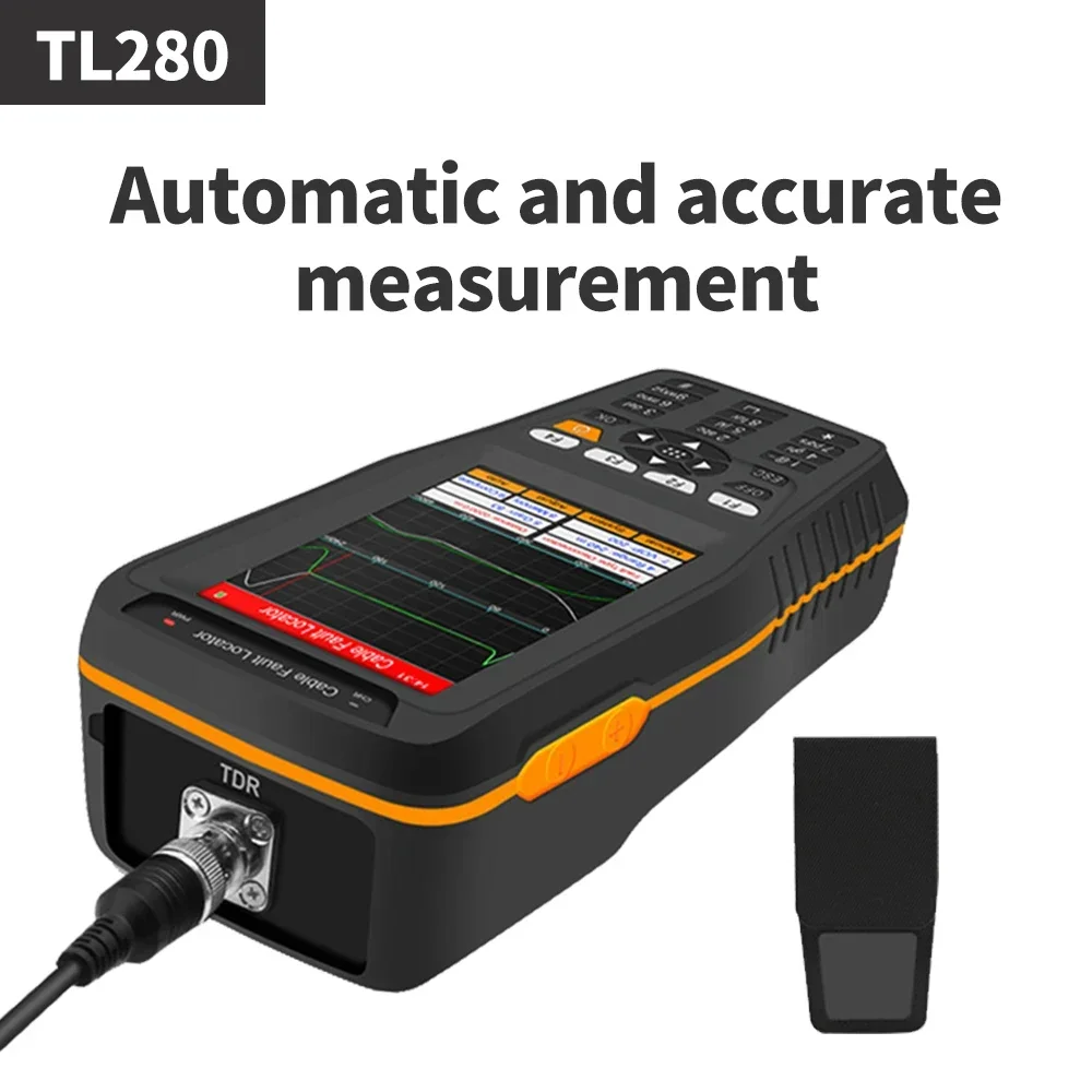 Imagem -02 - Cable Tester Comunicação Coaxial Localizador de Fio Tdr Tl280 8km Novo 2024 Tdr Cooper