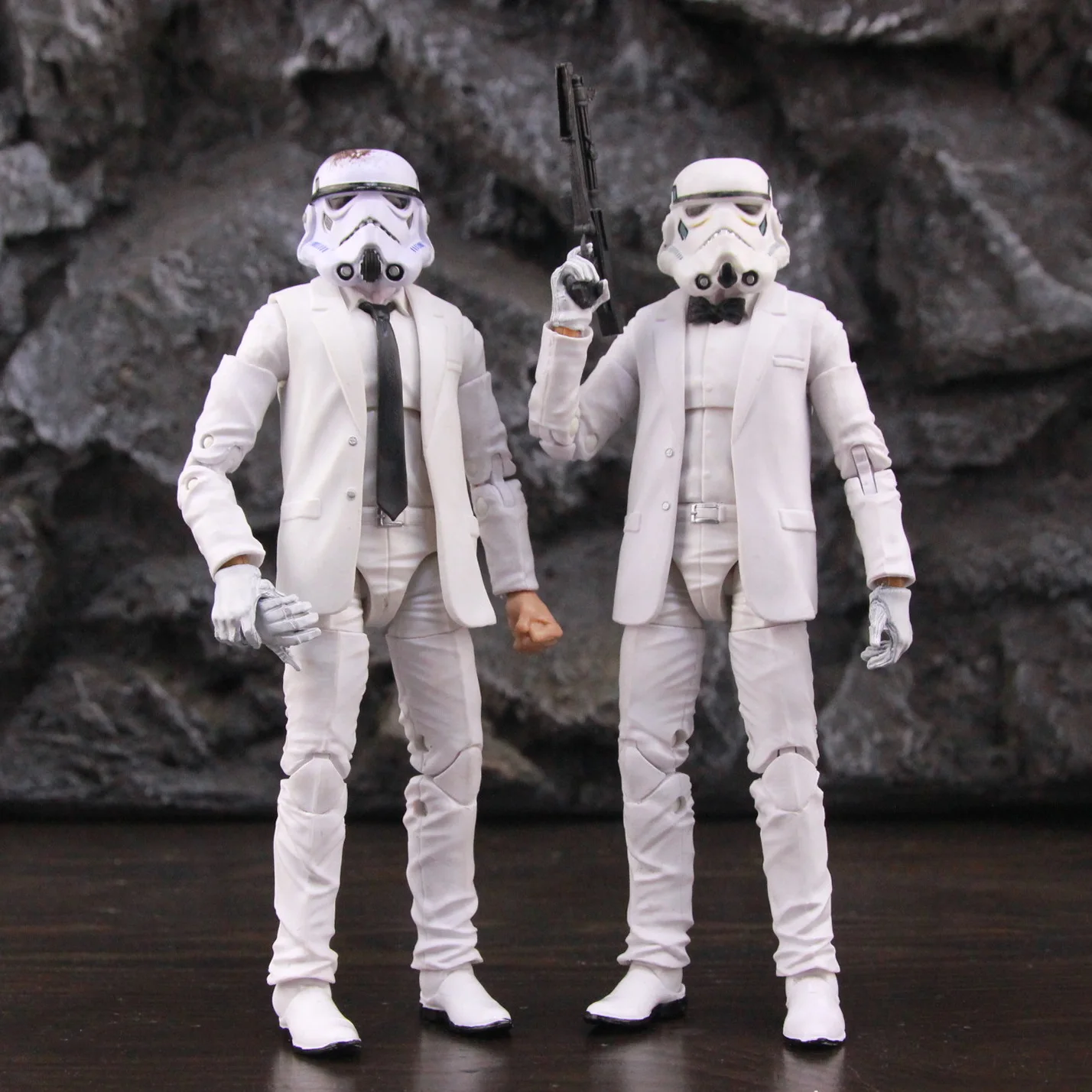 Star Wars Sir Imperial Army Storm trooper erste Ordnung Phase 2 II Bogen angriff des Soldaten 6 "Action figur Klon Spielzeug Puppen modell