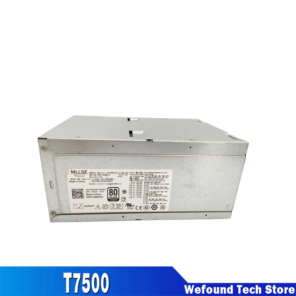 fonte de alimentacao para dell t7500 totalmente testada n1100ef00 0r622g g821t 0g821t h1100ef 00 nps1100bb a 1100w 01