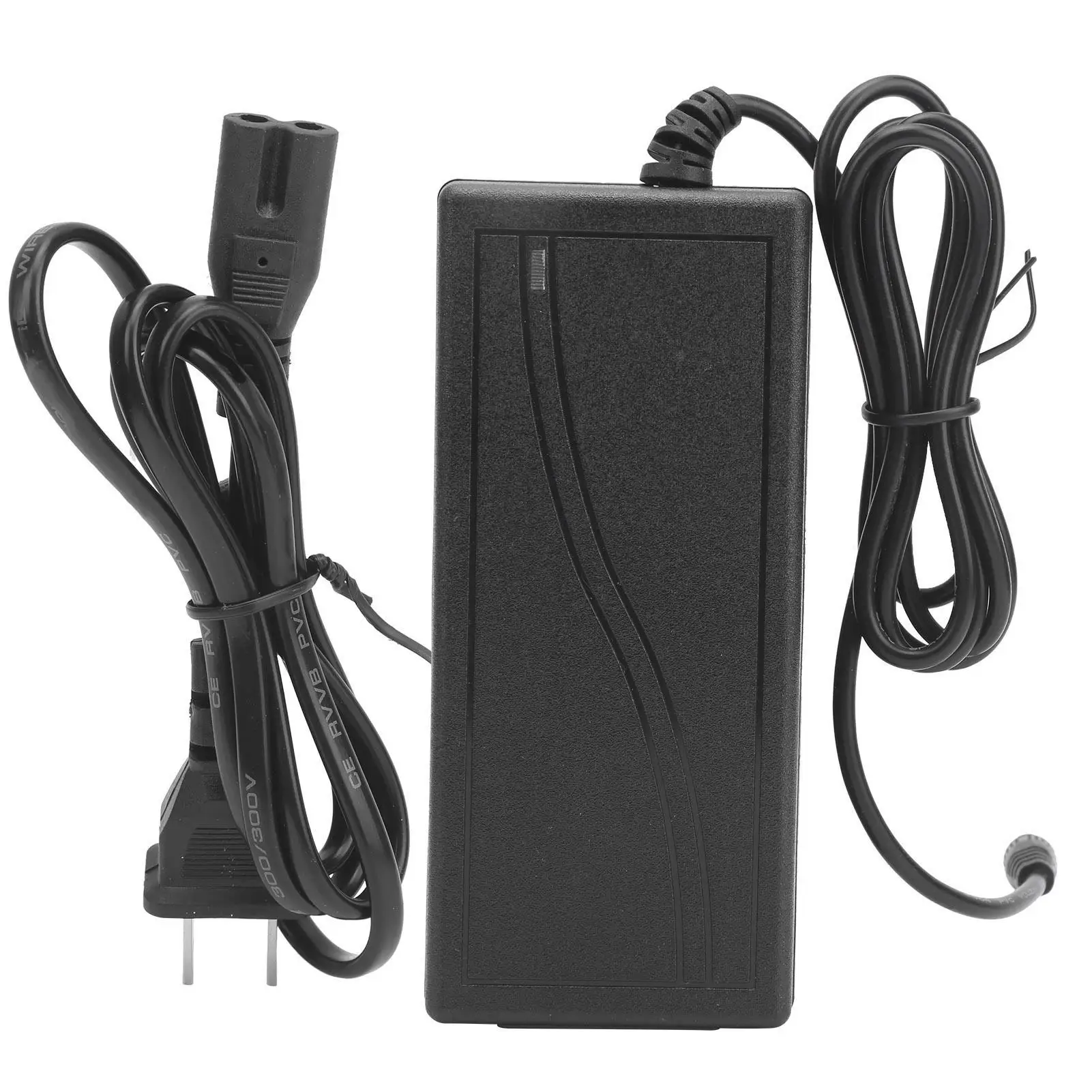 

100-240V US Plug 42V 2A Lithium Battery Charger Electric Scooter Charging Adapter AC50/60HZ Input Fast for Smart Charger