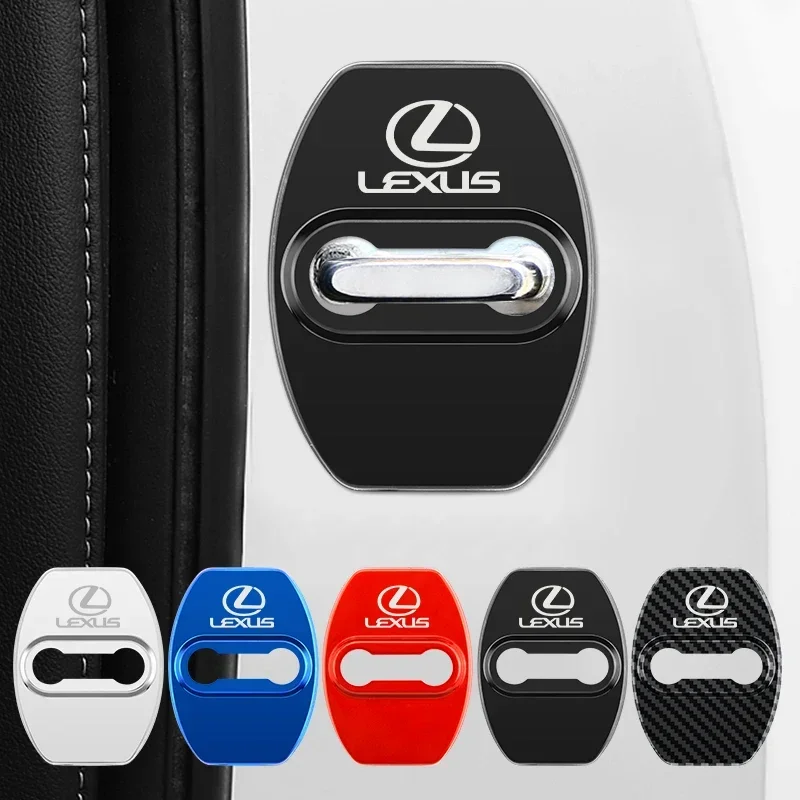 

Car Sticker For Lexus RX350 IS300 ES350 IS250 CT200H IS NX ES GS350 NX200T RX GX GX460 4pcs Stainless Steel Car Door Lock Cover