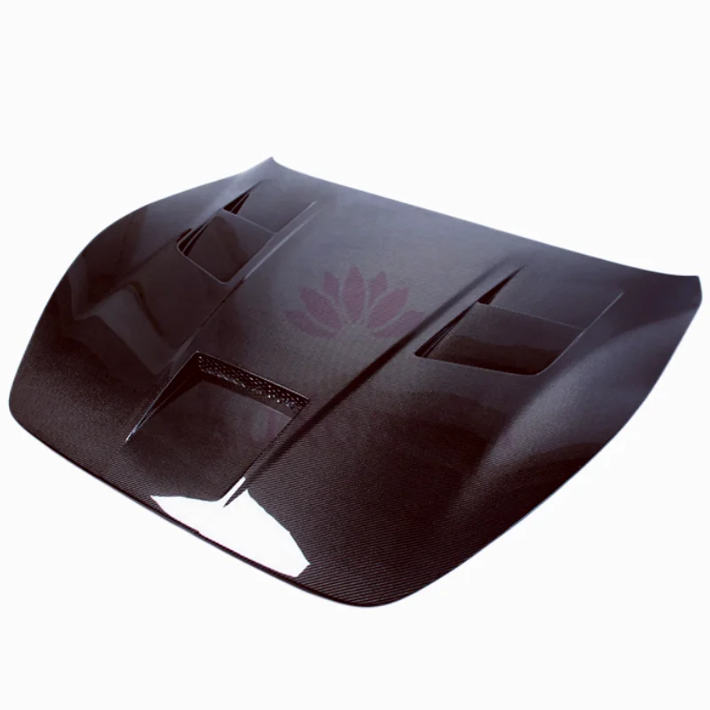 

Перфорированная крышка двигателя из углеродного волокна в стиле DMC используется для Maserati Ghibli 14-17, комплект кузова, боковая юбка переднего бампера