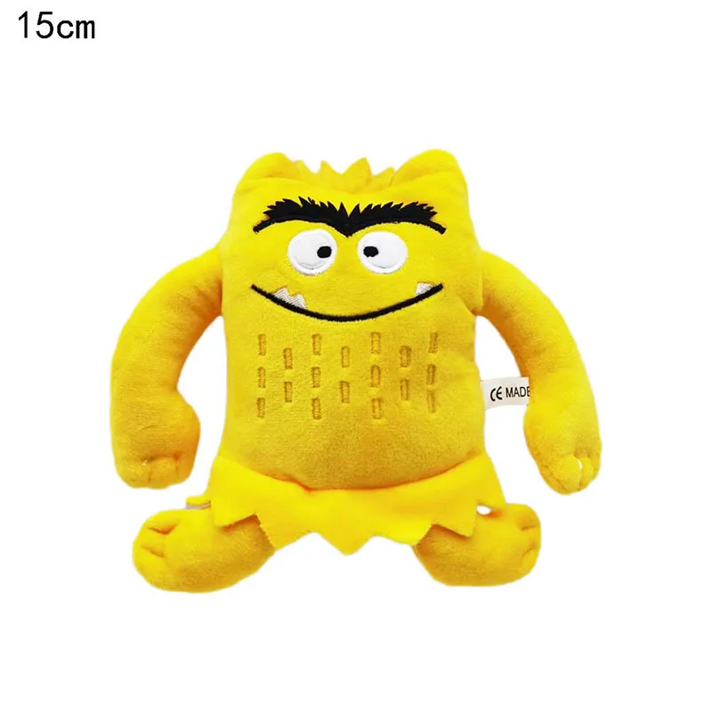 6 teile/satz Kawaii Die Farbe Monster Plüsch Puppe Kinder Monster Farbe Emotion Plushie Stofftier Für Kinder Geburtstag Geschenke