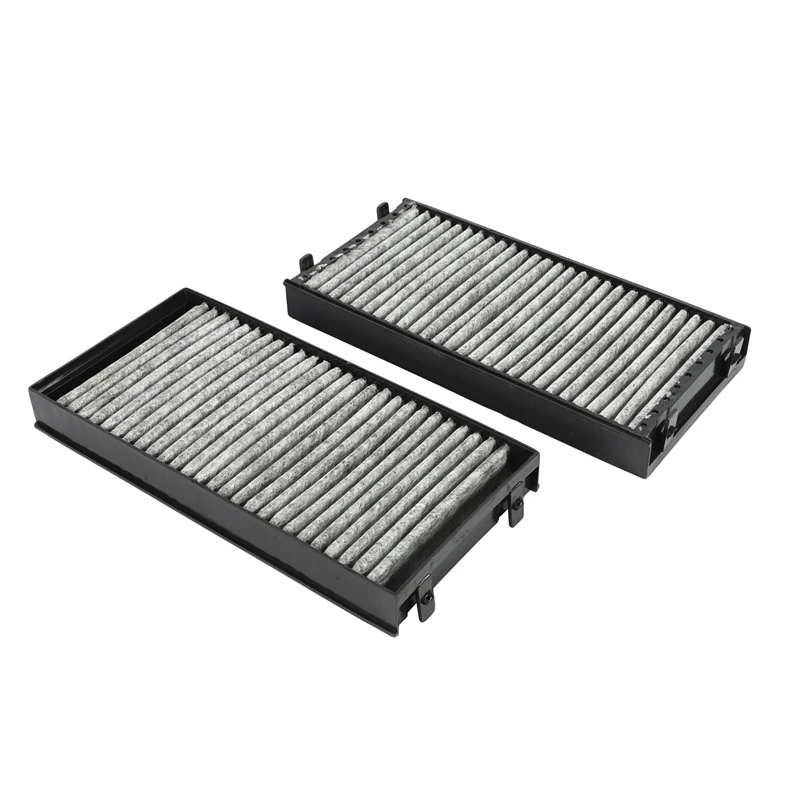 

4PCS Car Cabin Air Filters For BMW X5 E70 2007-2015 X6 E71 E72 2008- 2010 64316945586 64316945585 CU2941-2