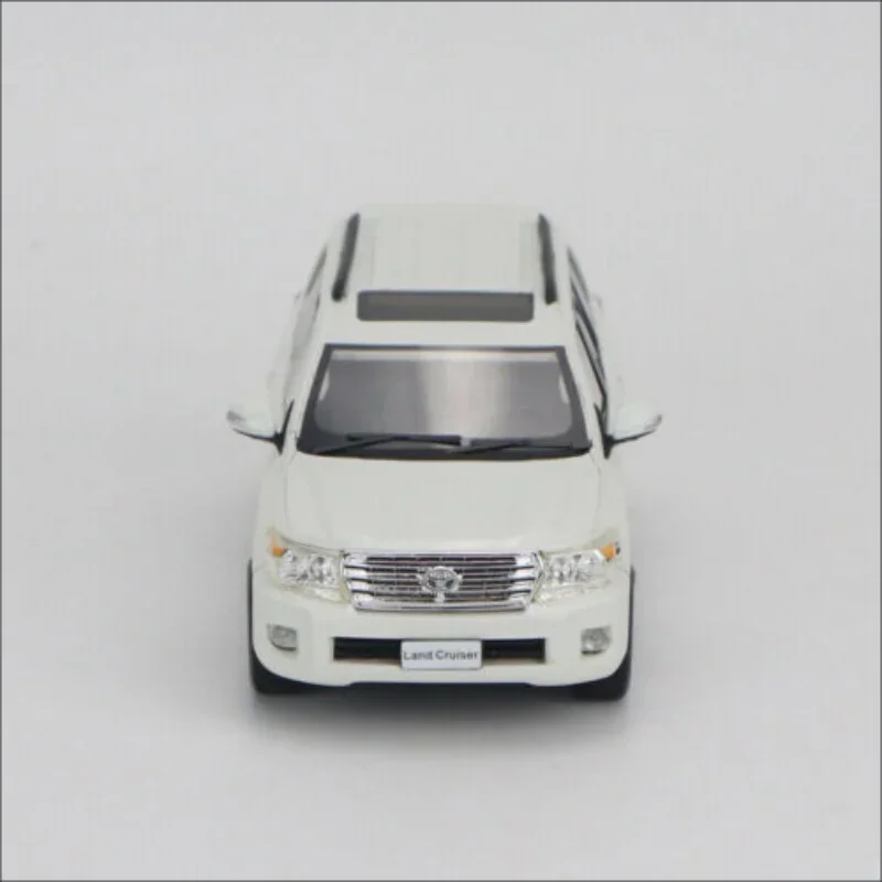 White 1/43 TOYOTA V8 LAND CRUISER 200 SERIES WAGON CAR RESIN MODEL FOR DISPLAY