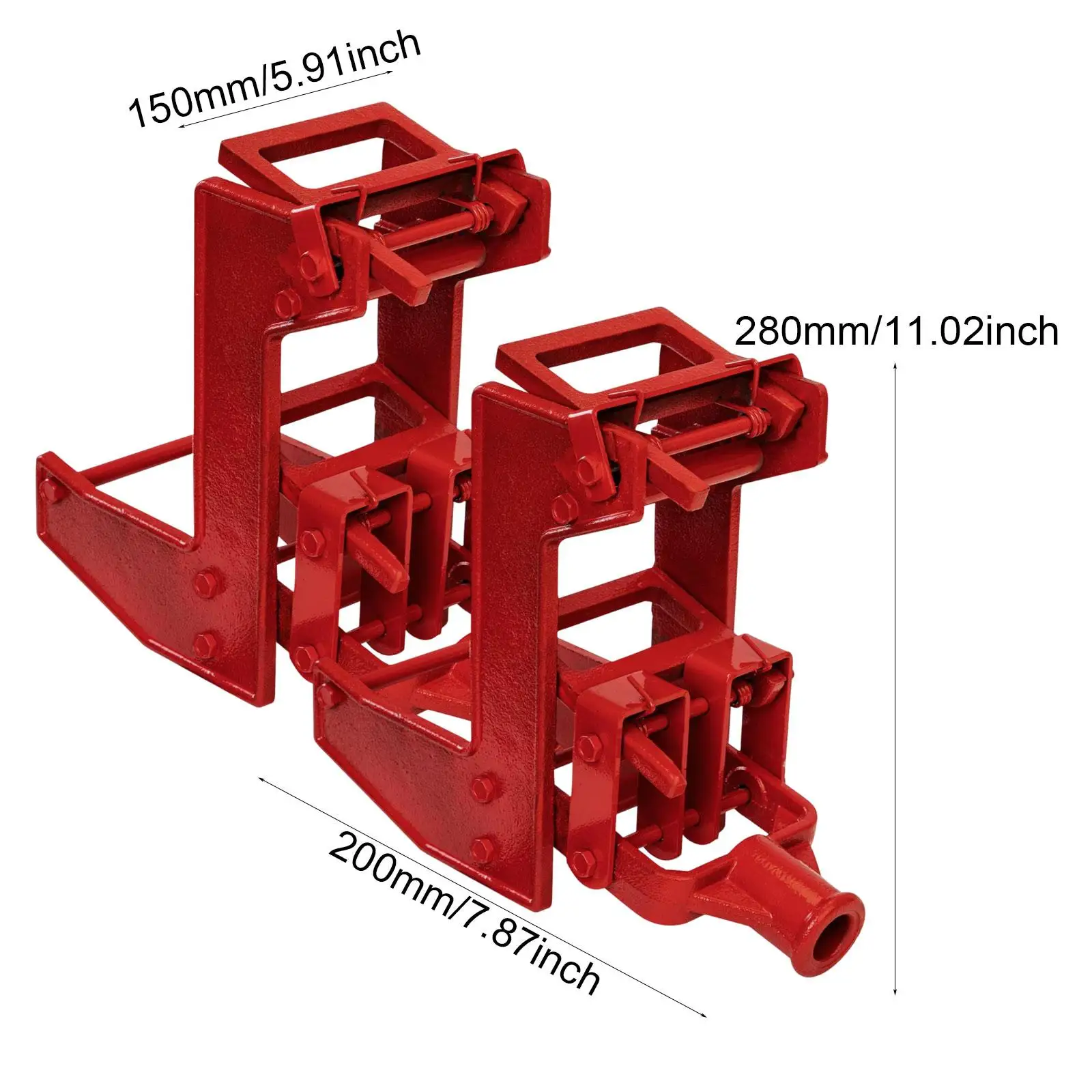 2個の壁用リフティングジャッキ、住宅建設用フレーム用、ビームジャッキ、手動