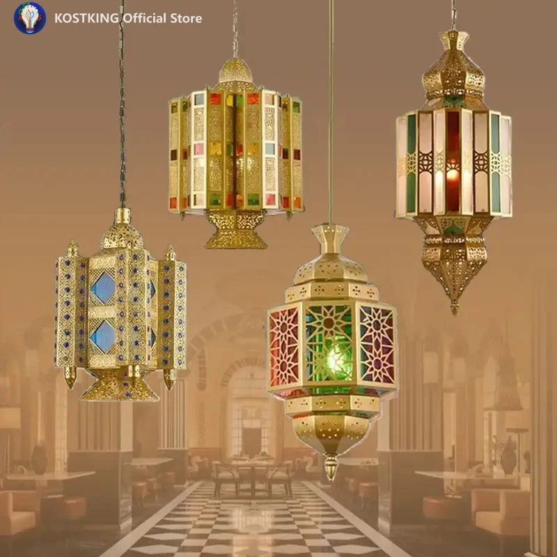 Exotic Style Chandelier For Southeast Asian Thai Turkish Vintage Restaurant, Guesthouse, Club, Hotel Lobby Lighting.