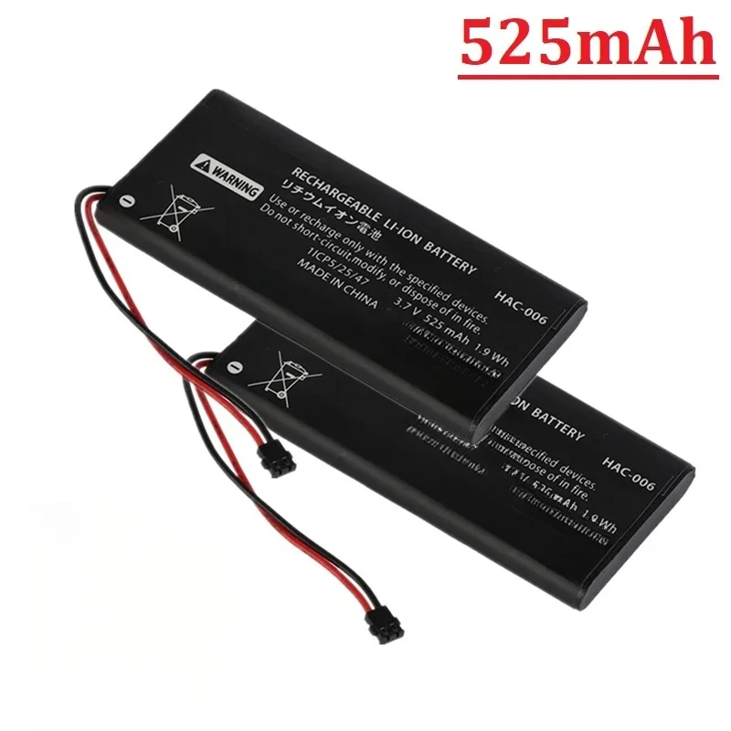 5-10pcs For Nintendo Switch HAC 006 HAC-015 HAC-016 HAC-A-JCL-C0 HAC-A-JCR-C0 Switch NS Joy-Con HAC-006 HAC006 525mAh Battery