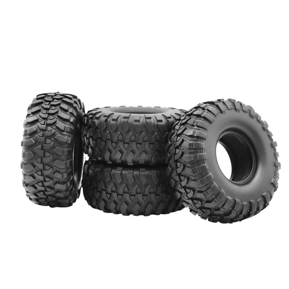 Gomma 1.9 pollici gomma rocce pneumatici/pneumatici ruota 118*50MM per 1:10 RC Crawler Car Axial SCX10 III AXI03006 TRX4 Yk4102