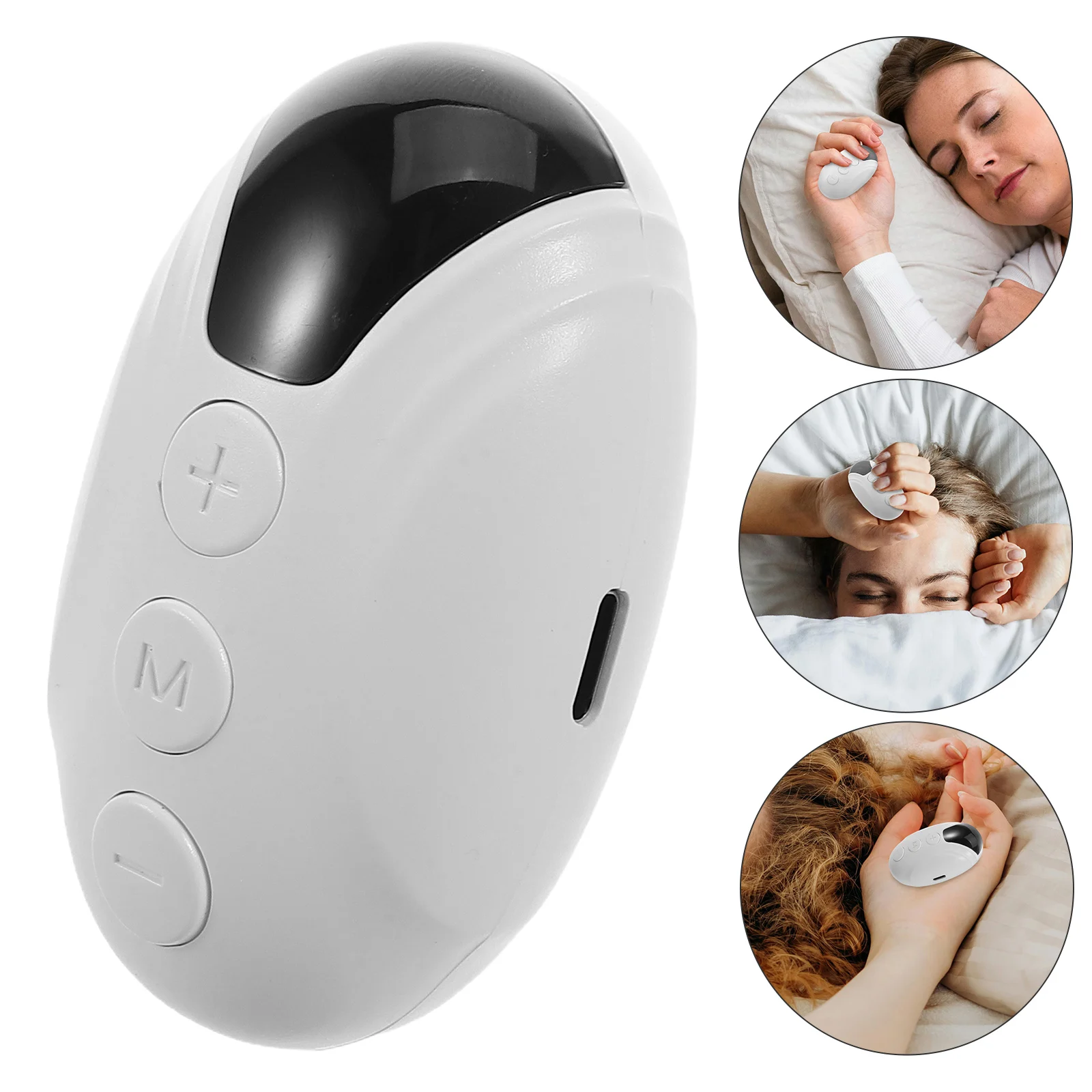 

H held Sleep Instrument Компактный портативный инструмент для снятия стресса Средство для глубокого сна Электронное лечение Микротоковый