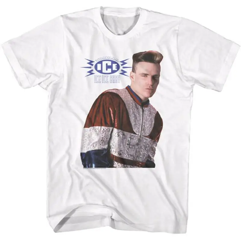 

Vanilla Ice Photo And Iib Logo T Shirt White