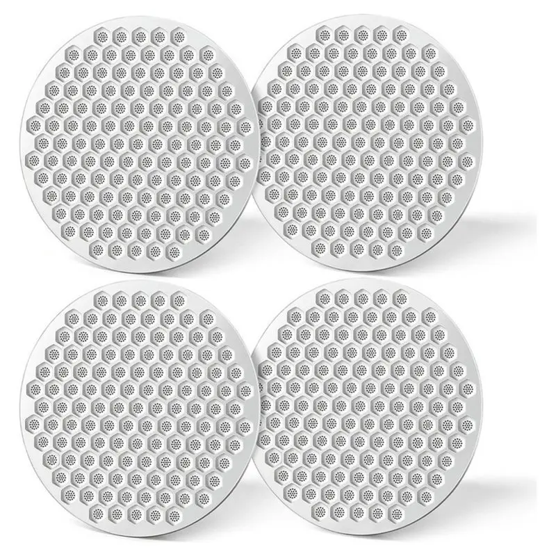 A04G-Precisionespresso Filter Basket Drip Mat Fine Mesh, Keeps Machine Group Head Clean Prevents Coffee Grounds Mess 53Mm