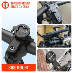 Bicycle Mobile Phone Holder MTB Bike Stem Cap Smartphone Aluminum Mount Handlebar Quick Release