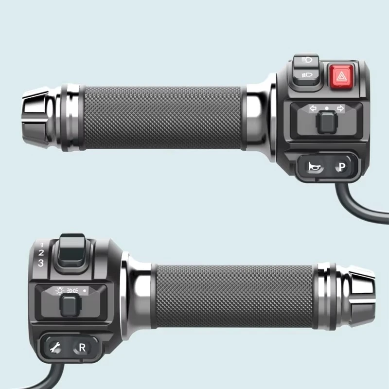 Multi-function Turn Handle Electric Throttle Is Suitable for M3M5Z6 Combination Switch Assembly Disc Brake Handlebar