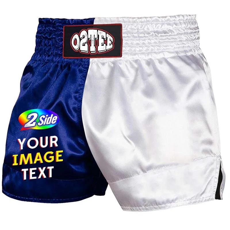 Customized Muay Thai Shorts Combat Boxing Judo Men Women Sports Pants Running Casual Training Clothes Personality Pattern