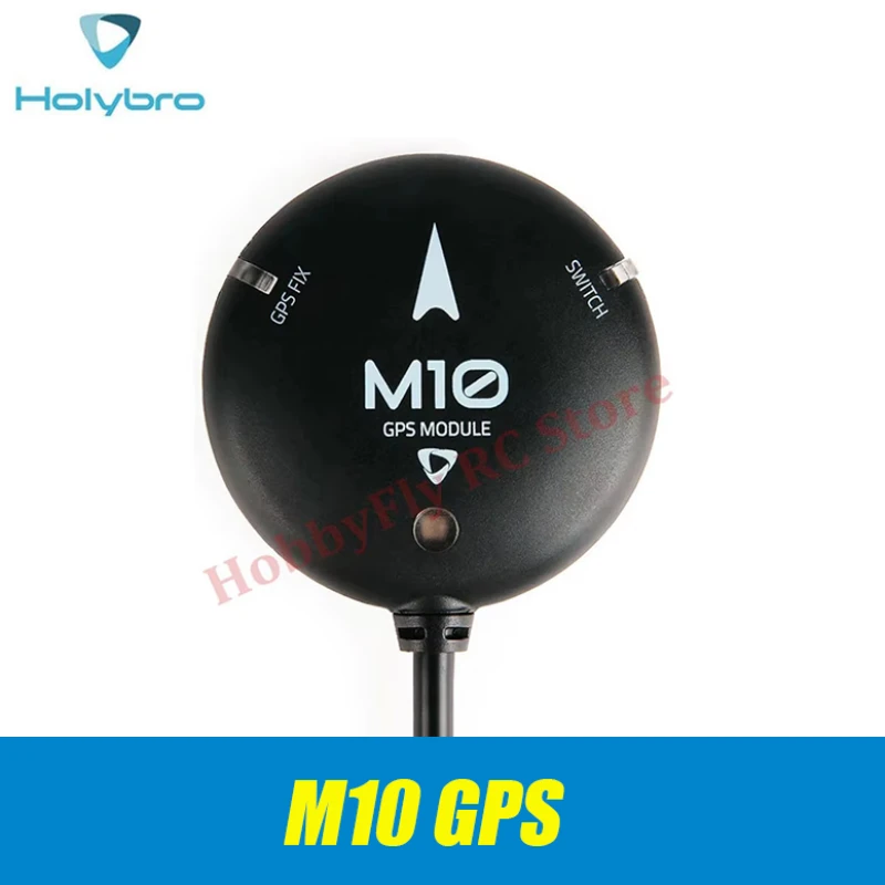 

HolyBro M10 GPS Встроенный IST8310 Компас Трехцветный светодиодный индикатор Зуммер Предохранительный переключатель Патч-антенна для радиоуправляемого мультироторного самолета