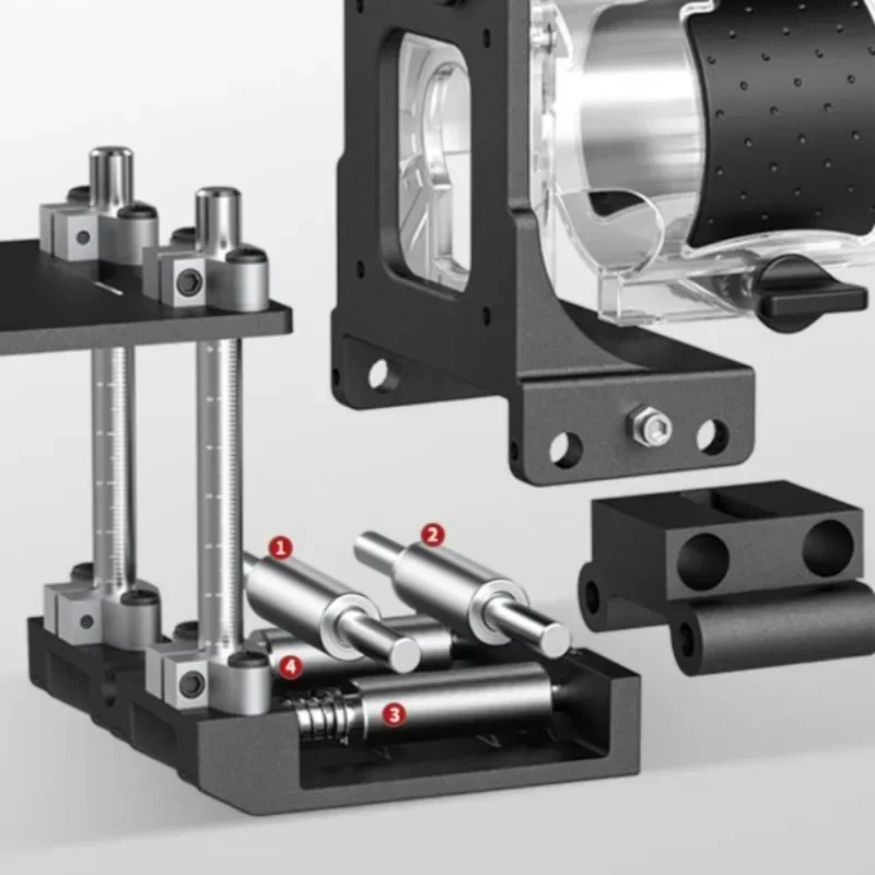 Carpenter Notching Machine Trimming Machine Wood Router Support Woodworking Professional Power Tools Carving Milling Hand Tool