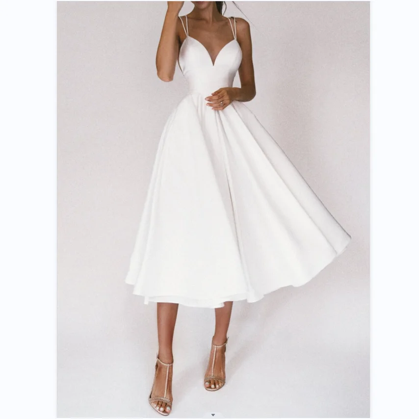 GZRM-042#Evening Dress 2024 Spring/Summer New European and American Women\'s Multi color Strap Sexy Grand Display Dress Wholesale