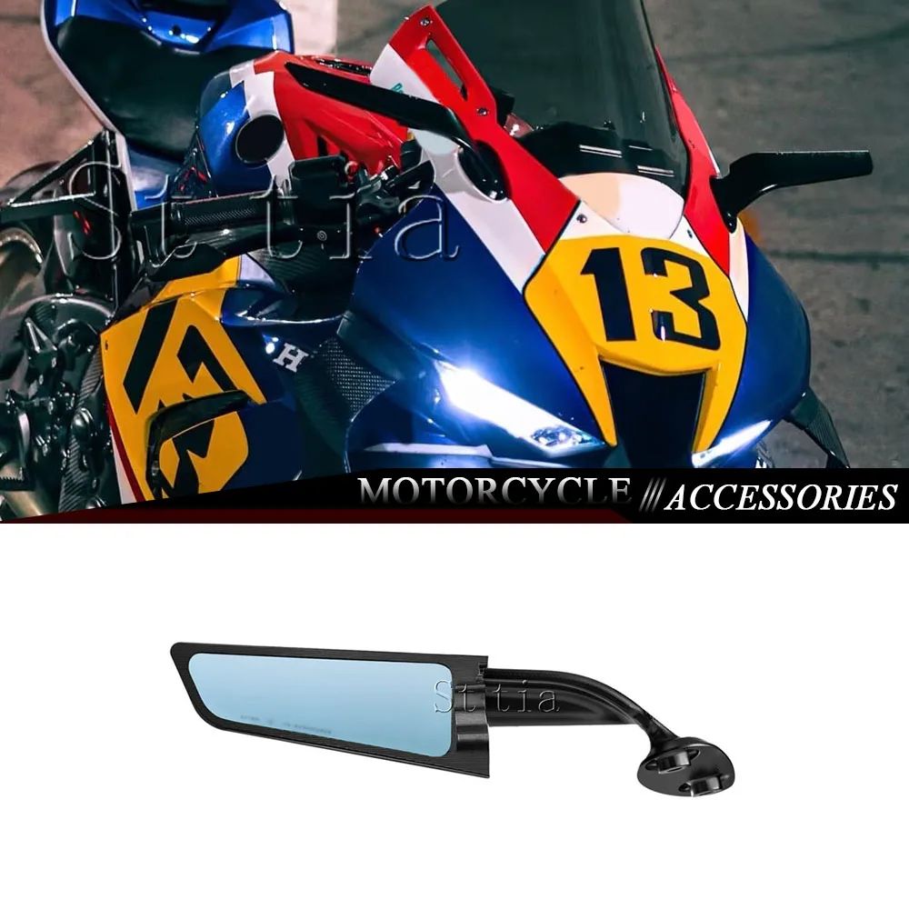 

2025 New Motorcycle Rearview Mirror Fit For CBR1000RR-R Fireblade SP 2017-2024 Wind Wing Mirrors Rear View Side Mirror CBR1000RR