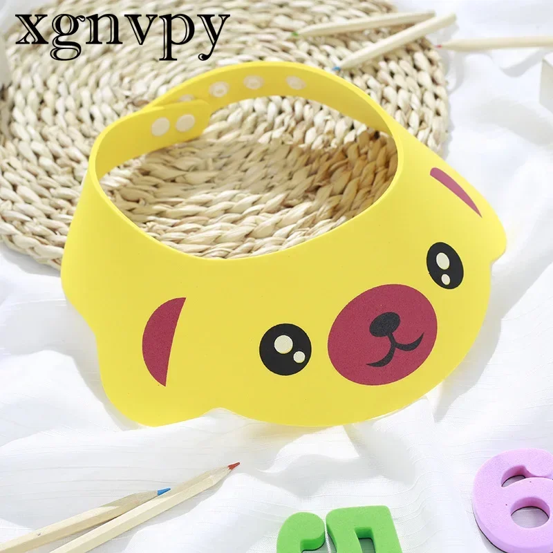 Xgnvpy Baby Shampoo Cap Verdikte Baby Shampoo Badmuts Cartoon Verstelbare Douchekap