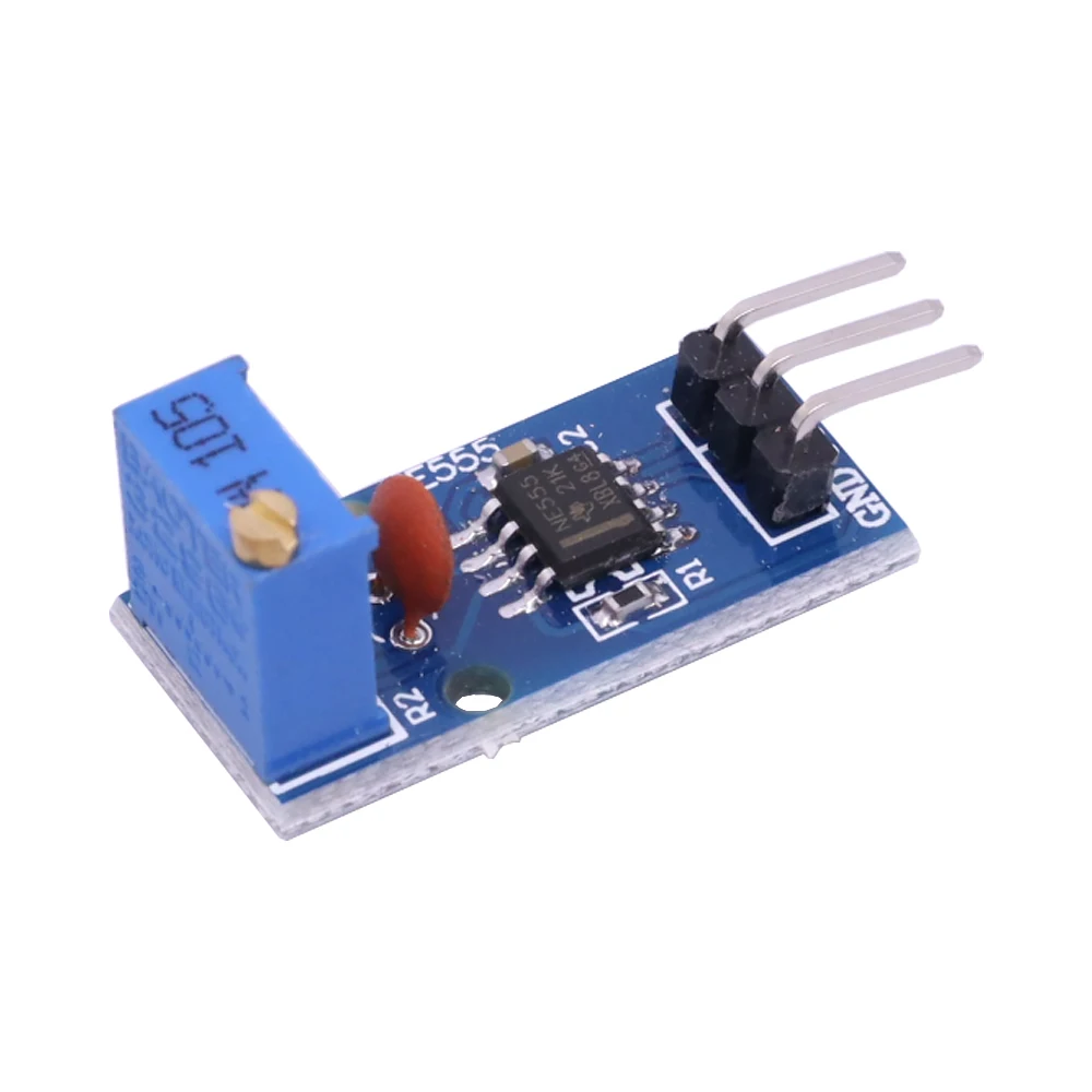 1/5/10PCS DC 5V 12V NE555 Adjustable Resistance Frequency Pulse Generator Module Single Channel Output for Arduino Smart Car