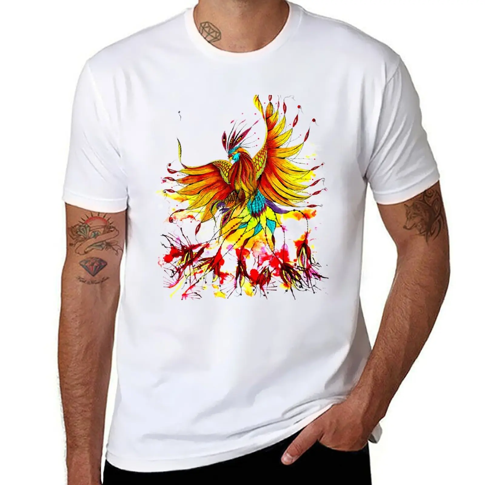 

Fenix T-Shirt t shirt man luxury men t shirt cotton 100% T-Shirt