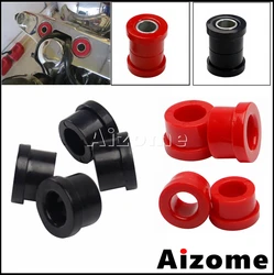 Motorcycle Accessories Red/Black Polyurethane Handlebar Riser Bushings Kits For Harley Softail 1984-2017 FX 1973-1986 FXR 82-00