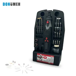 3.7/7.2V Rotary Tools Cordless Drill Electric Grinder Dremel  Wood Carving Pen For Milling Engraving USB Charger LED Light DIY