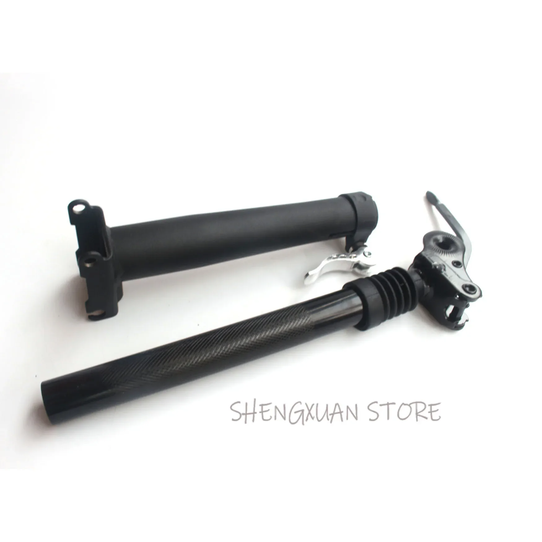 Carbon seat support pole extended    for scooter electric  balance bike mountain