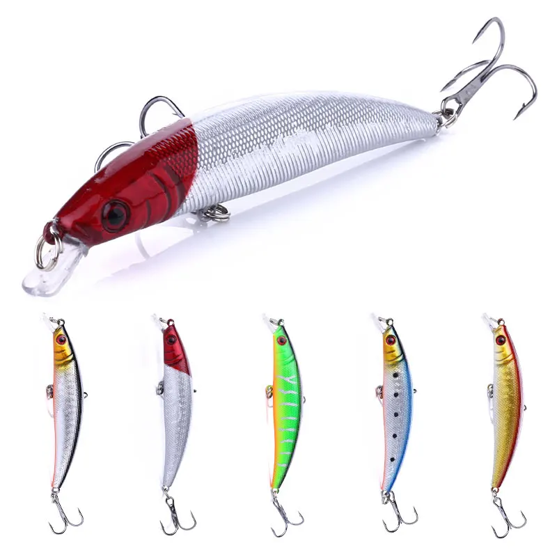 1 Stück 9cm 8,5g Angelköder Minnow Harter Köder Schwimmköder Künstlicher Köder Angelwobbler Crankbait Karpfen Barsch Angelzubehör