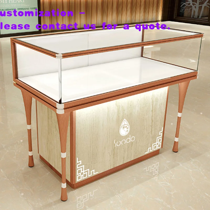 

Витрина для ювелирных изделий и часов с LED-подсветкой, стеклянный демонстрационный шкаф для украшений