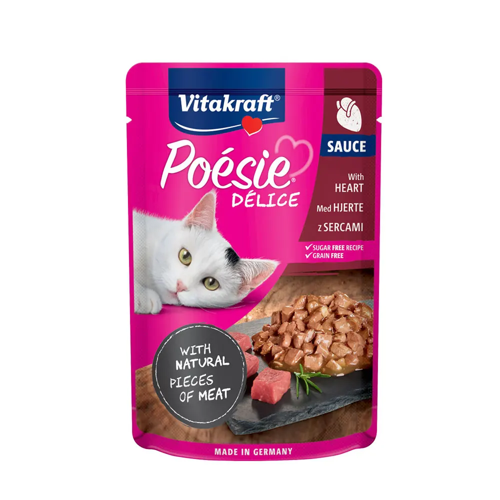 فيتاكرافت بوسي كيس ديلي سوس 85 جرام وجبة خفيفة للقطط