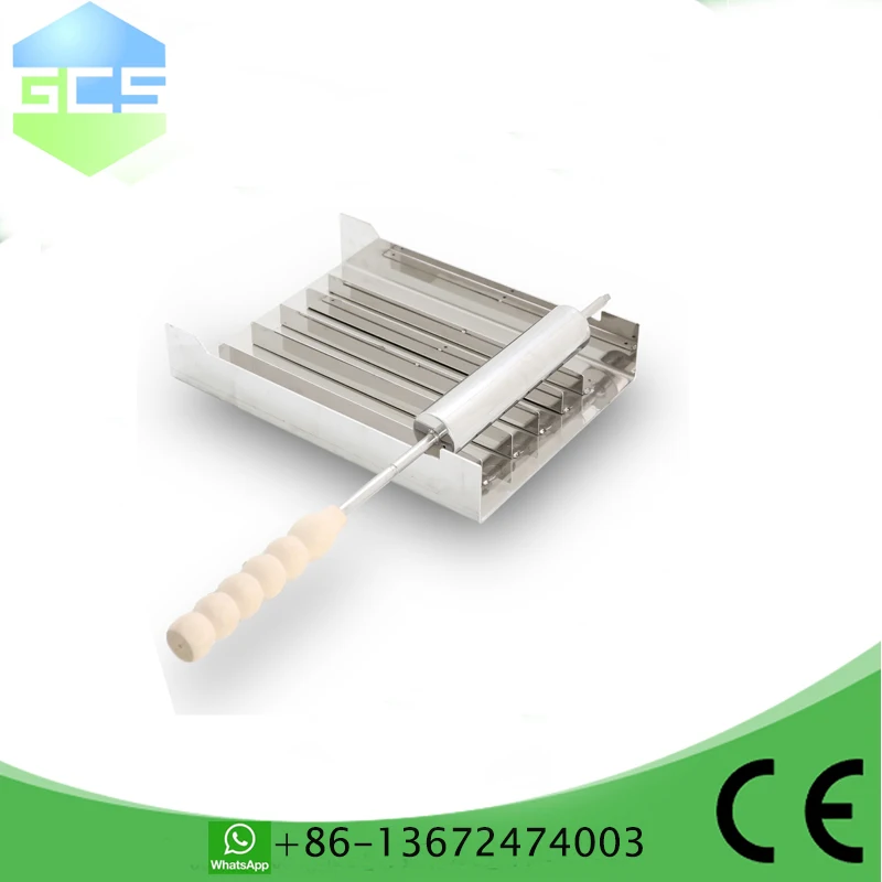 Stainless Steel Chimney Cake Cutter Chimney Cake Roller Stand 201 Stainless Steel