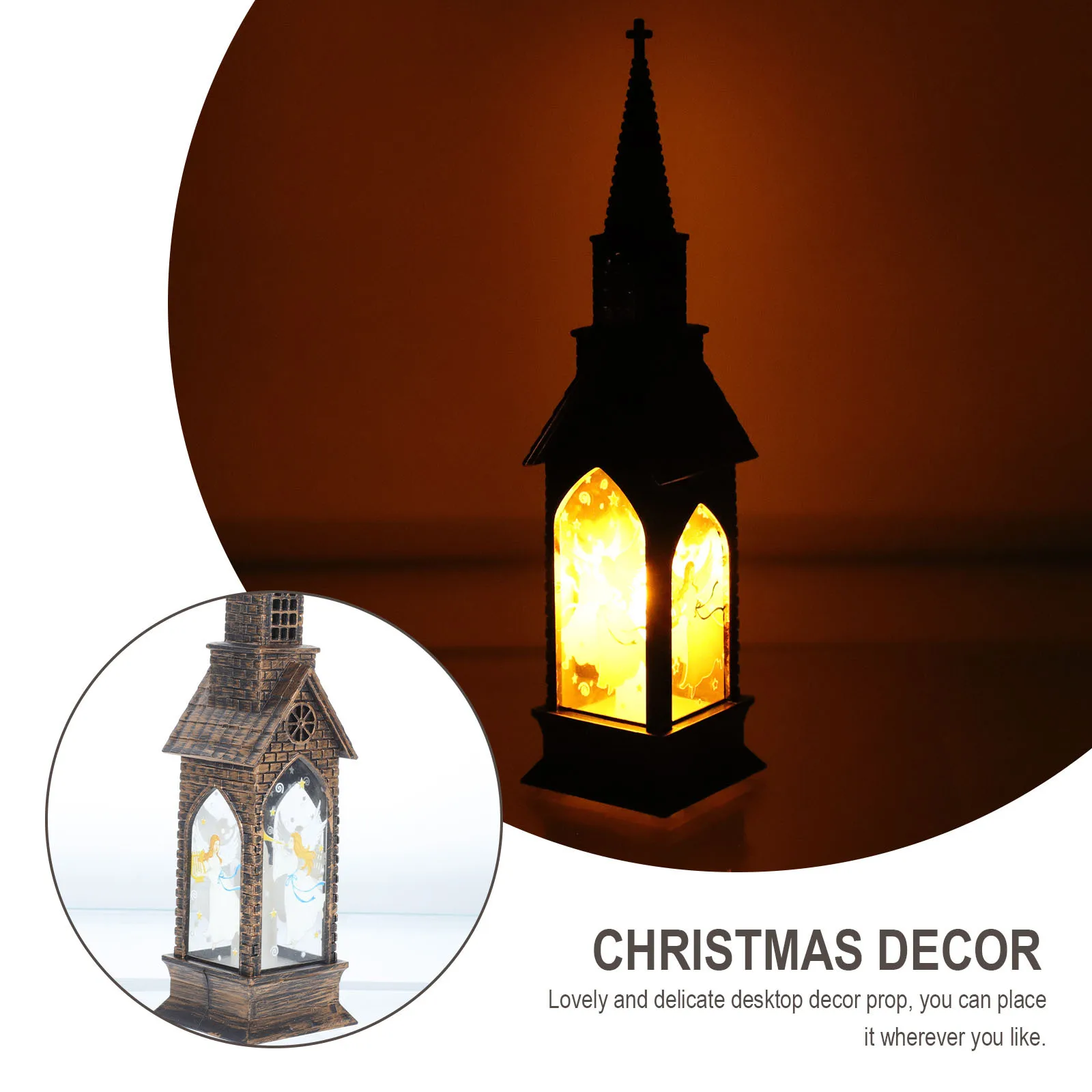 1 قطعة LED عيد الميلاد زخرفة مضيئة ديكور صغير الرياح ضوء سطح المكتب الجدول مهرجان هدية زخرفة صغيرة #6