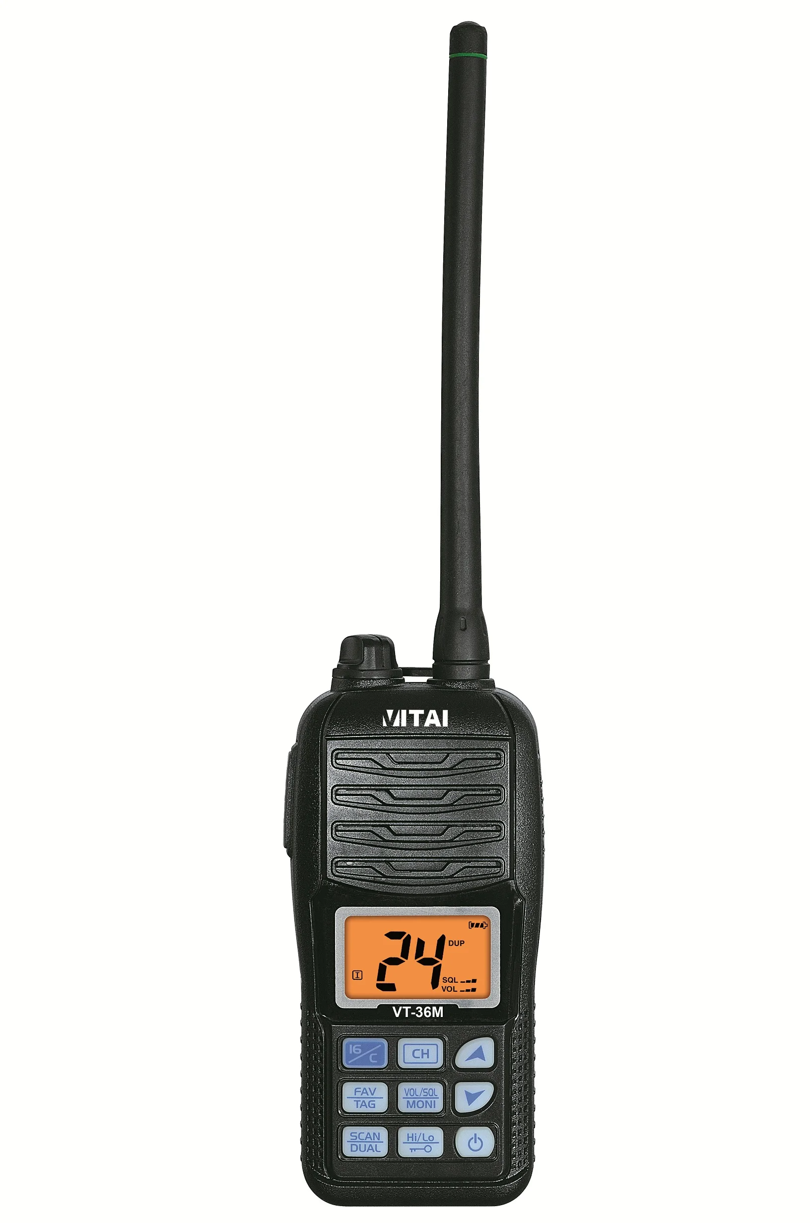 VITAI VT-36M VHF Marine Transceiver Float And Flash IPX7 Waterproof 1500mAh Marine Radio Walking Talking Woky Toky Woki Toki