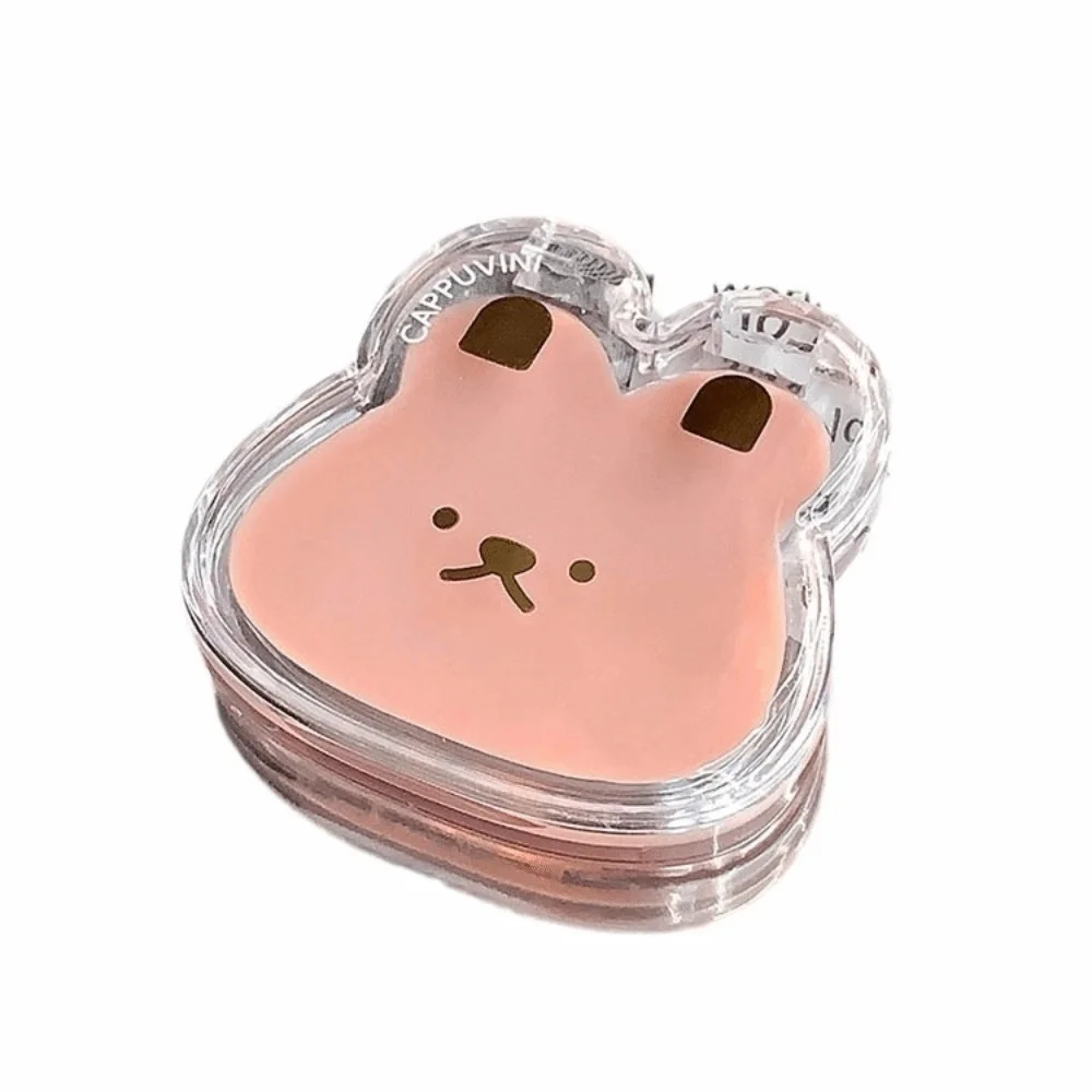 Simpatico cartone animato Coniglio Puffy Evidenzia Blush Gelatina Idratante Trucco coreano Fard Multiuso Guancia Fard Crema Cosmetici