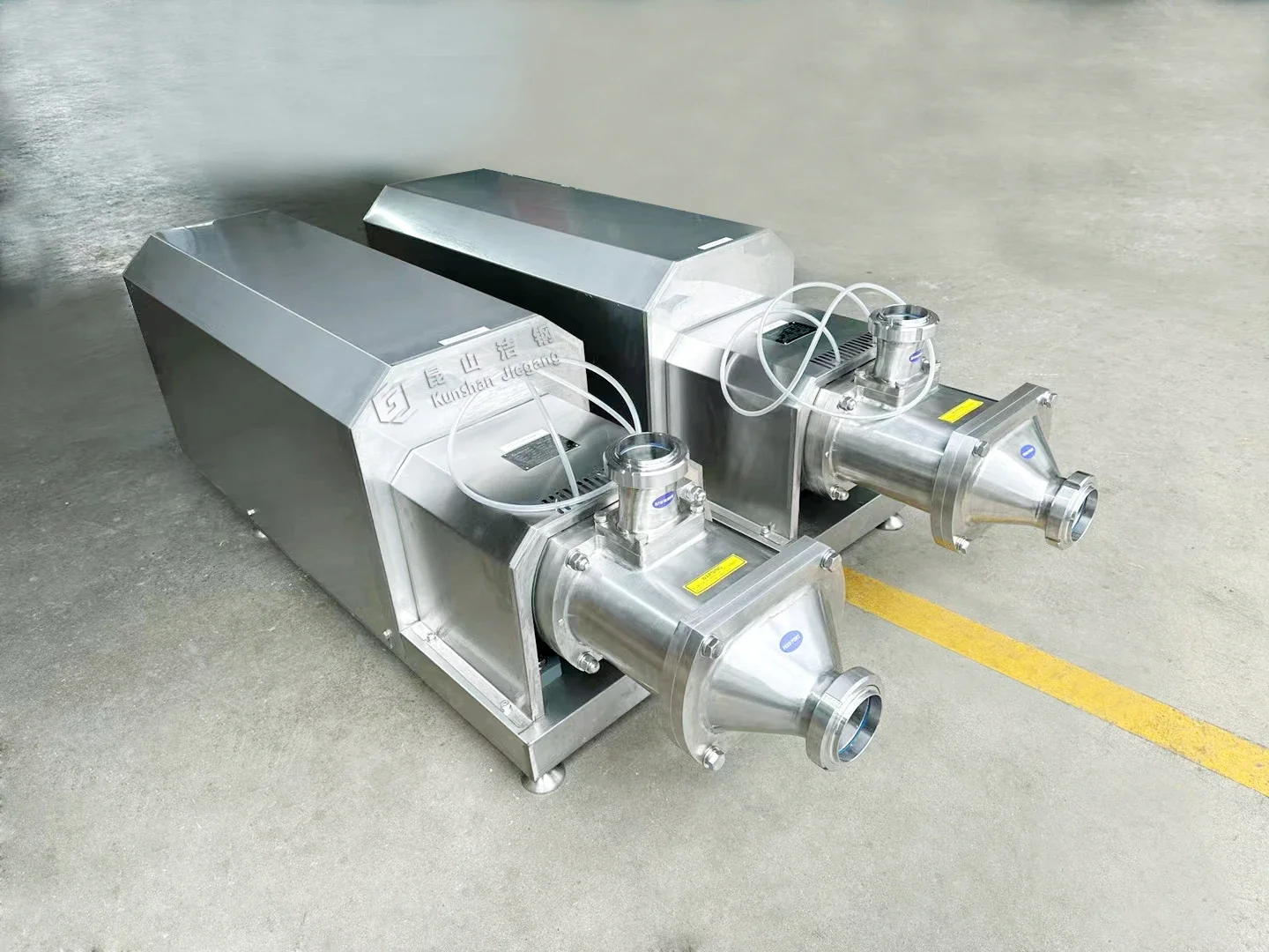 304/316 الفولاذ المقاوم للصدأ الغذاء الصف المسمار الشحوم مضخة سعر المصنع مضخة المسمار المزدوجة