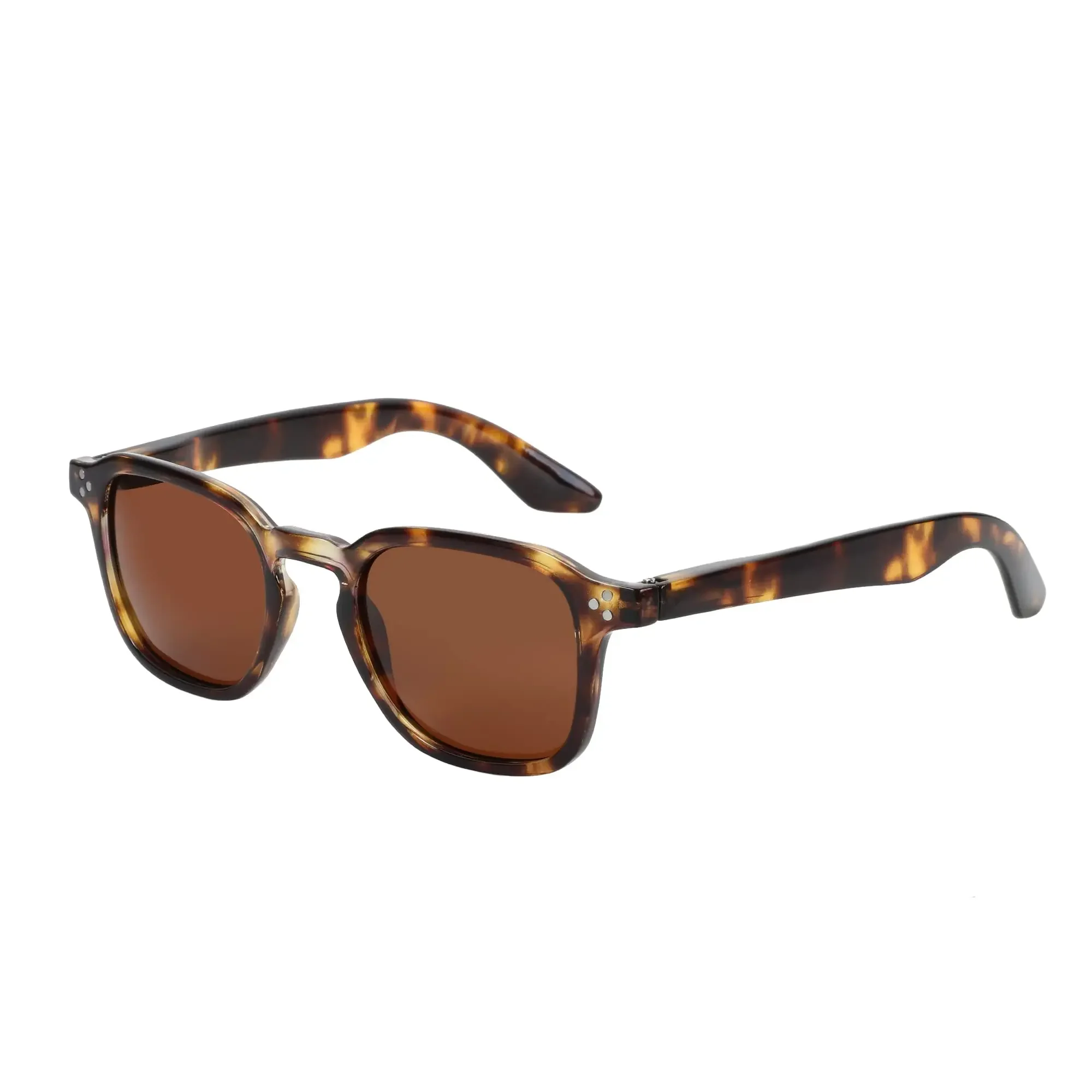 BLUEMOKY Fahrsonnenbrille für kleine Gesicht, Damen und Herren, quadratischer Rahmen, polarisiert, UV400-Schutz