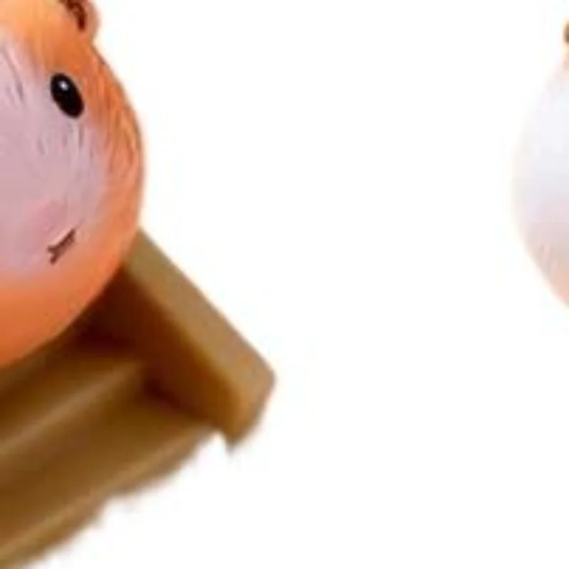 20pcs Mini Guinea Pig Figurines Resin Cavy Miniature Animals Figurines Fairy Garden Miniature Moss Landscape DIY Crafts