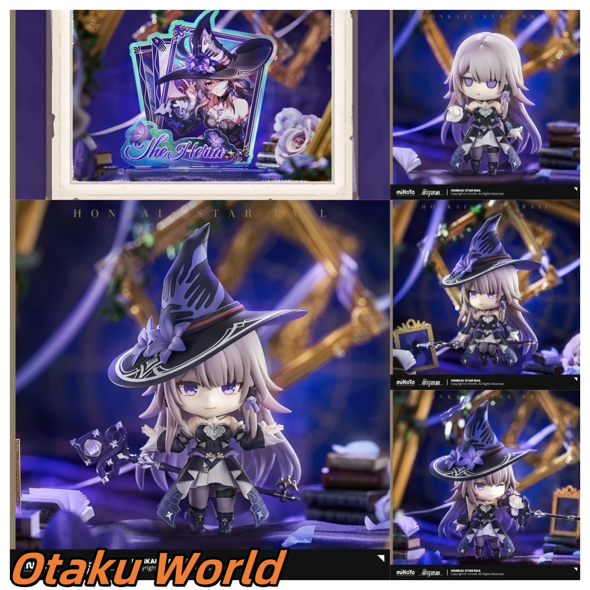 Figura de Herta, modelo ornamental Original Merch Mihoyo, juego de Anime Honkai Star Rail Herta, disfraz de Cosplay, regalo de Halloween