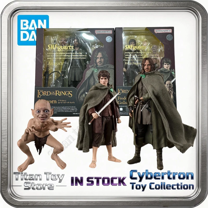 

В наличии: Bandai S.H.Figuarts Арагорн (Властелин колец), SHF Фродо Бэггинс и Голлум (Властелин колец) — Премиум-модель, подарок