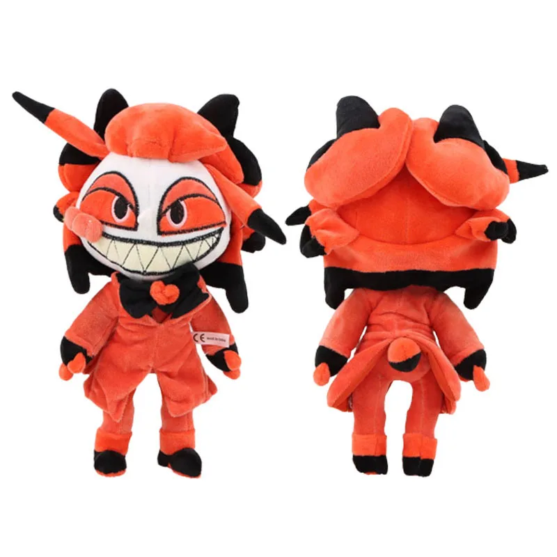 

30cm Alastor Plush Toy Radio Demon Doll Cute Alastor Doll Cartoon Anime Toy Soft Stuffed Gift Toys For Kids Christmas Room Decor