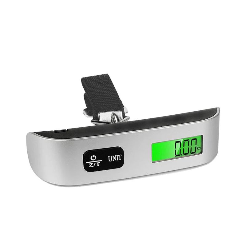 Portable Scale Digital LCD Display 110lb/50kg Electronic Luggage Hanging Suitcase Travel Weighs Baggage Bag Weight Balance Tools image 2