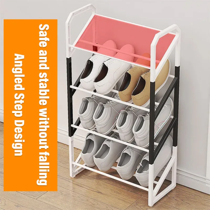 Multi-layer Dustproof Shoe Cabinet Home Entrance Slash Bedroom Door Shoe Rack Multifunctional Dormitory Floor Storage Cabinet image 3
